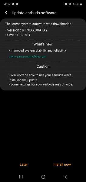 Samsung отучила недешёвые Galaxy Buds издавать странные звуки